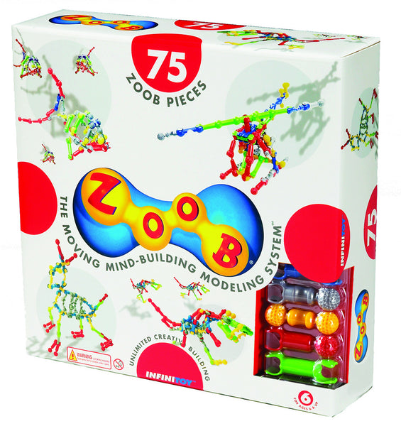 ZOOB 75 Piece Box | KidzInc Australia | Online Educational Toy Store