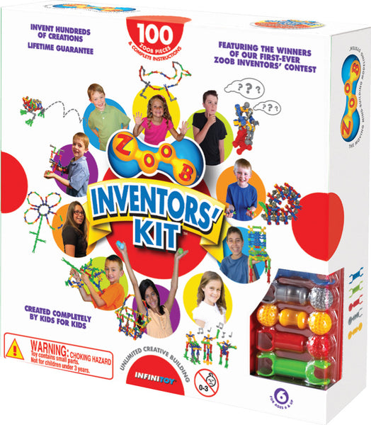 ZOOB 100 Piece Inventor's Kit | KidzInc Australia | Online Educational Toy Store