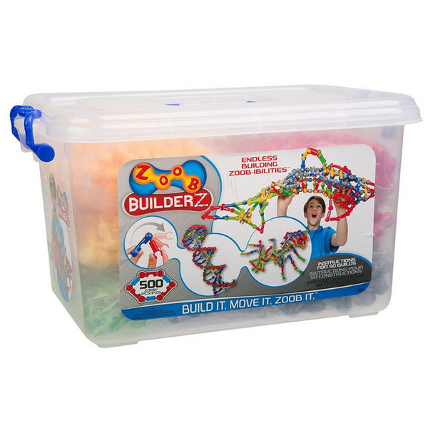 ZOOB -  BuilderZ 500 Piece Create & Carry Case | KidzInc Australia | Online Educational Toy Store