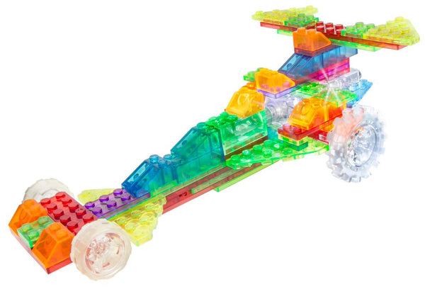 Laser Pegs - 6 in 1 Dragster | KidzInc Australia | Online Educational Toy Store