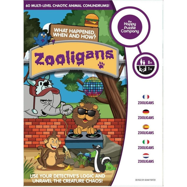 The Happy Puzzle Company Zooligans Game | KidzInc Educational Toys